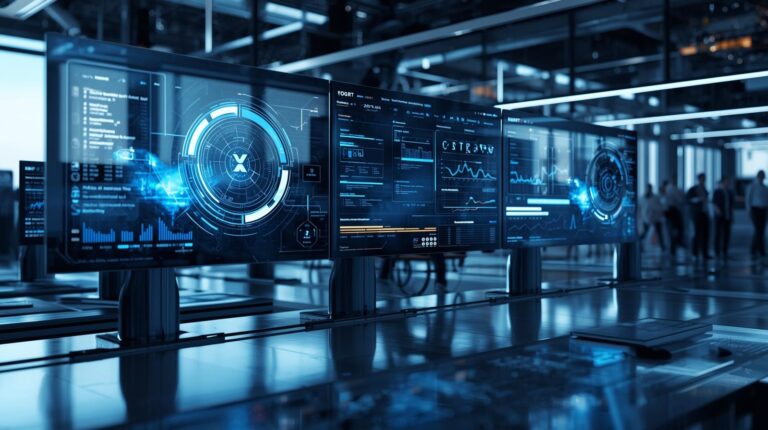 AI improving business efficiency through automation