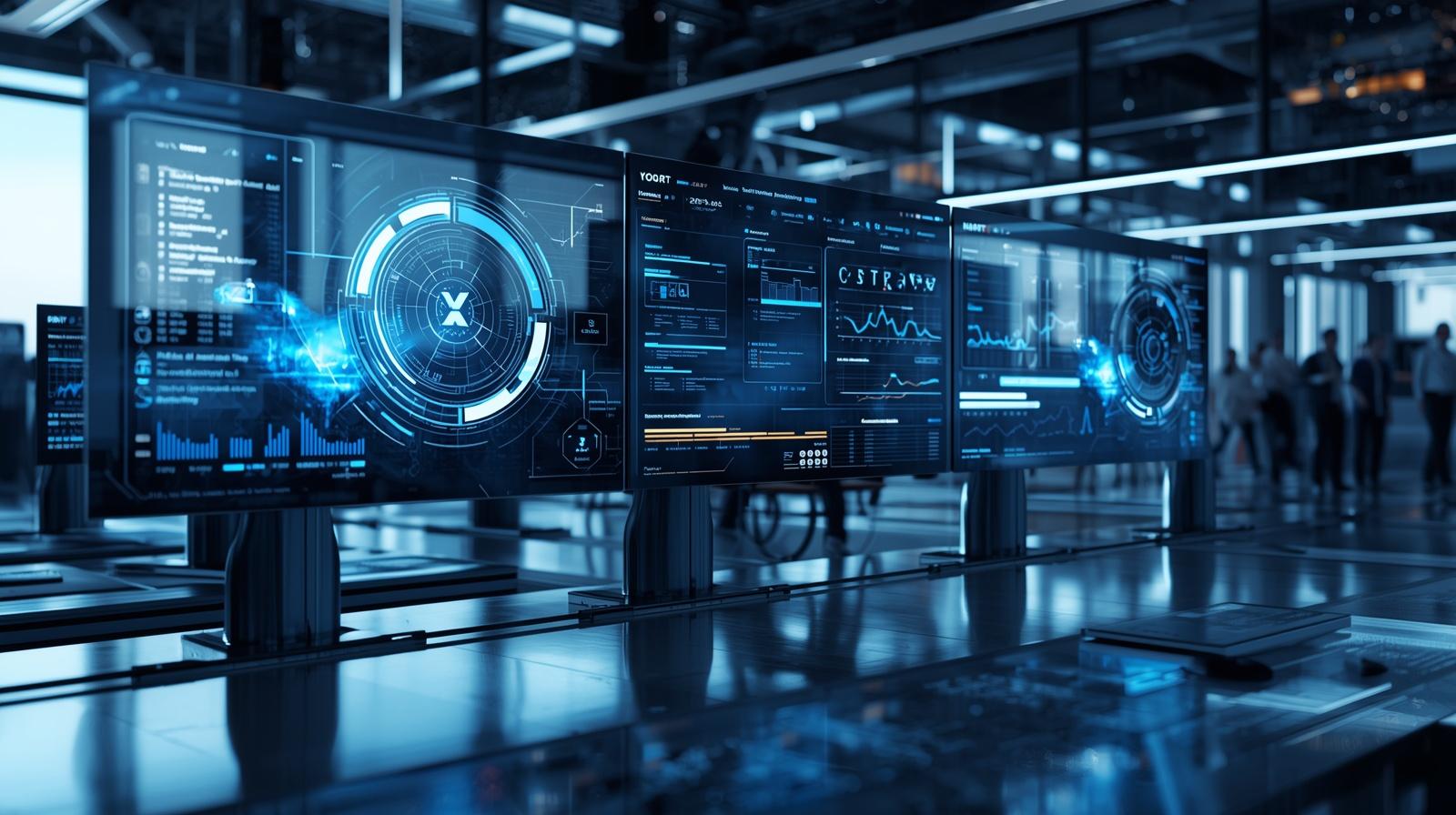 AI improving business efficiency through automation