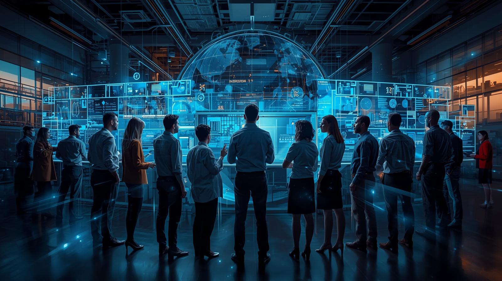 IT leaders managing AI governance and enterprise cybersecurity systems
