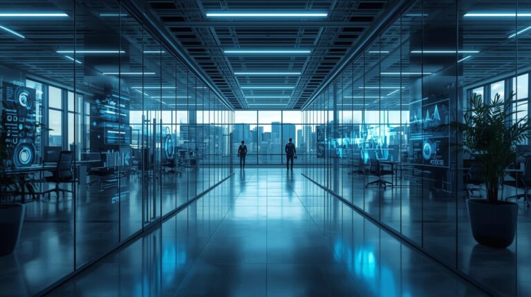 Business professionals using Microsoft Copilot for workflow automation