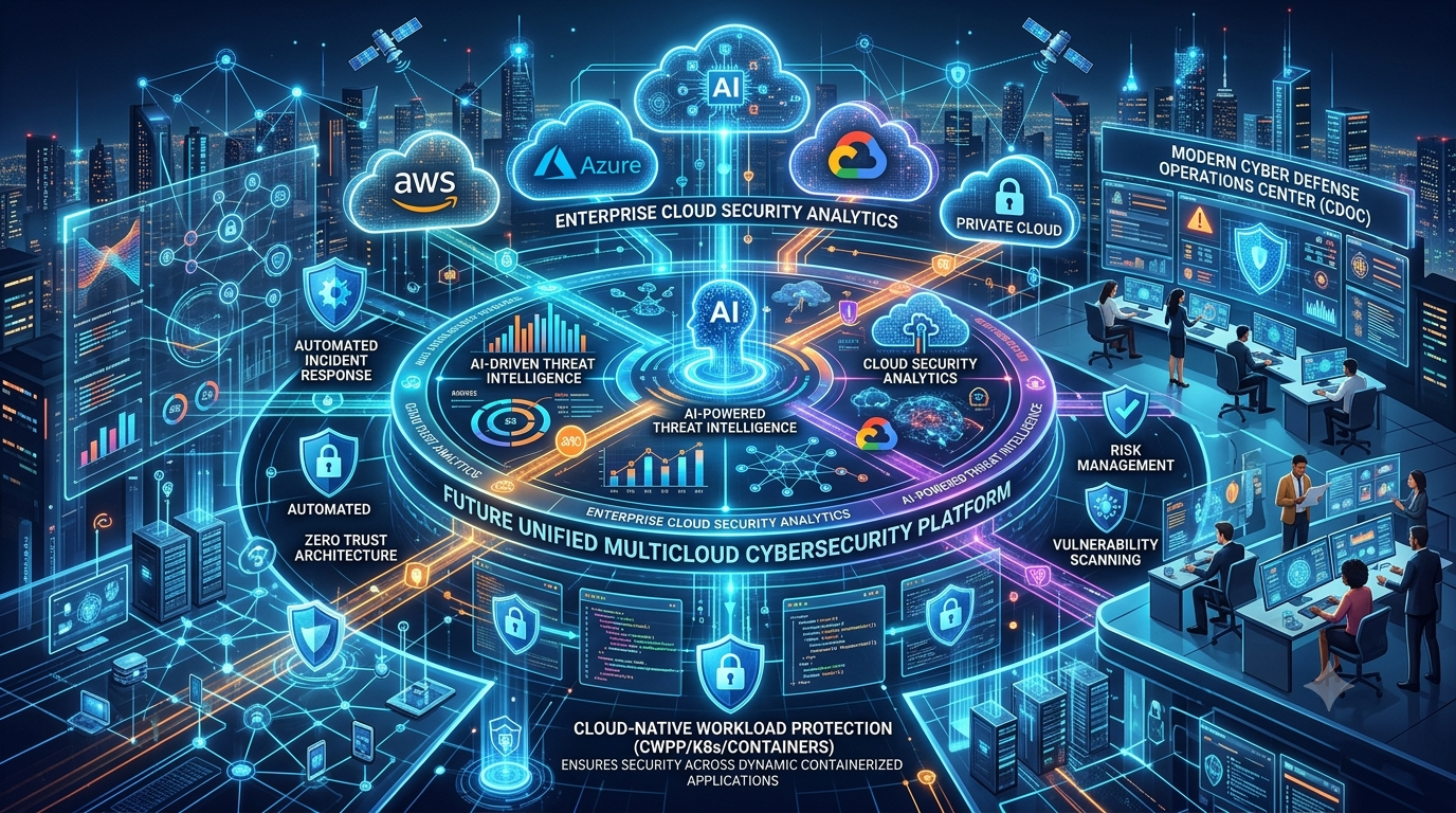 Future-ready unified multicloud cybersecurity platform protecting enterprise environments
